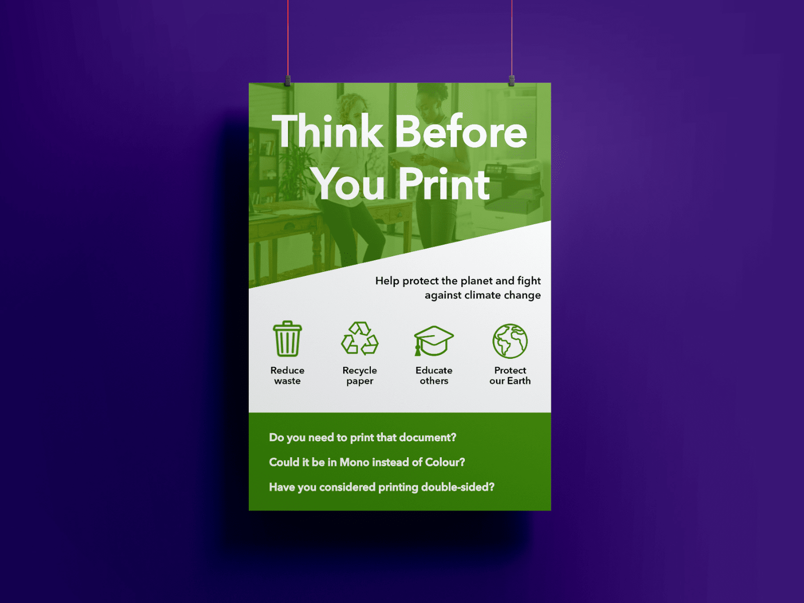 Image in 1 slide of Think Before You Print (1)