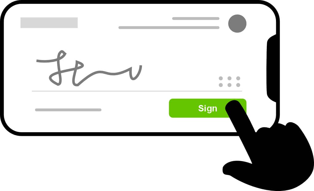 electronic signing