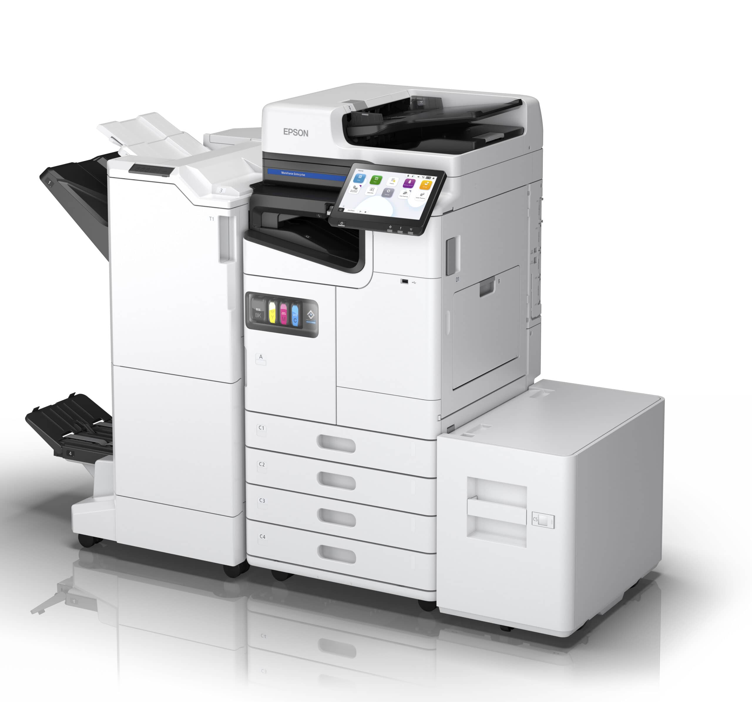 epson am-c with finisher and additional paper tray